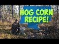 Hog Hunting Bait! How to make wild hog corn  ... will it work?