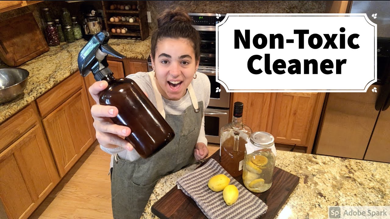 Six easy non-toxic kitchen swaps  Natural cleaning products, Non
