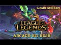 League of legends  arcade bit rush login screen