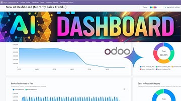 AI for Odoo | Create Dashboards with Simple prompt | Odoo AI Analytics