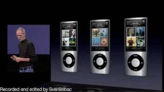 Apple Sept 2009 Music Event Keynote - iPod Nano 5G introduction