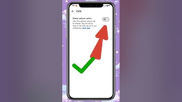 How to Automatically 🔇silence incoming calls from unknowns 📵 contacts on WhatsApp new update #shorts