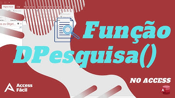 Função DPESQUISA() no Access