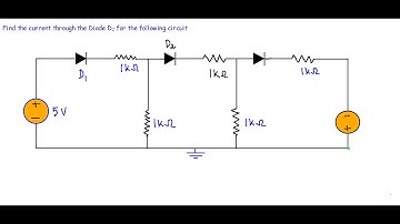 Diode DC Circuit -Example 2 (Very Hard)