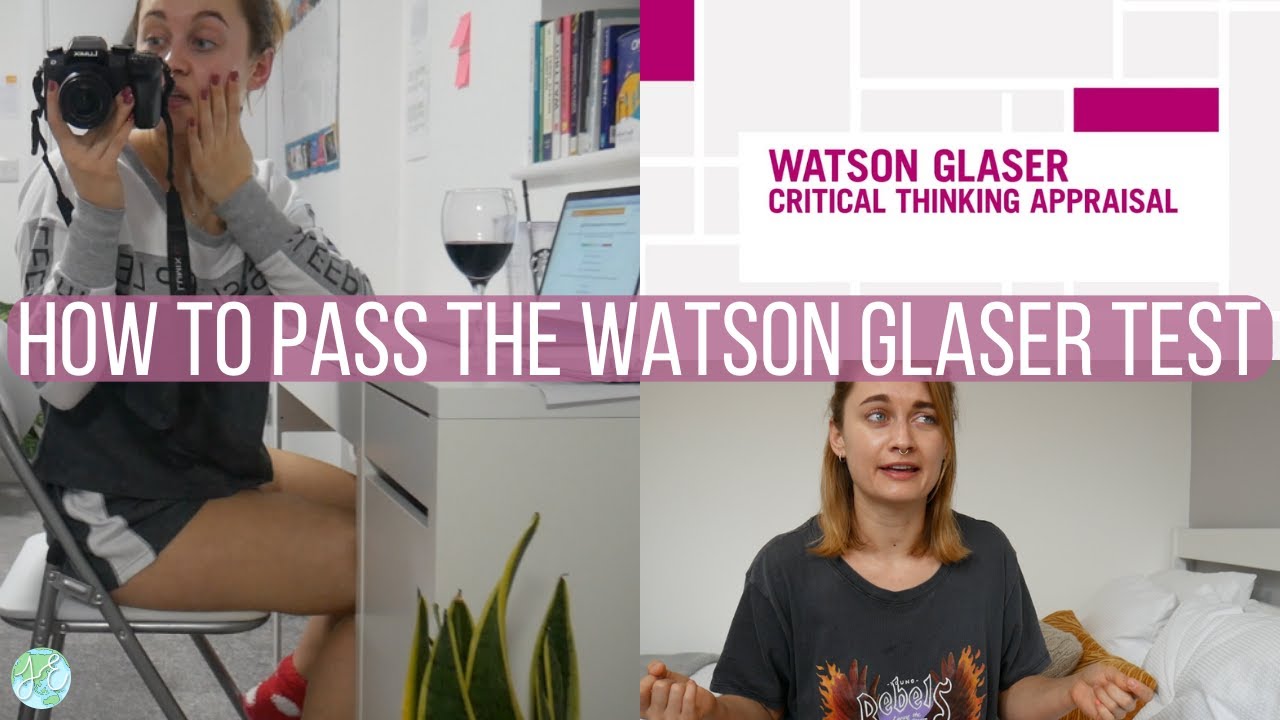 the watson glaser critical thinking test