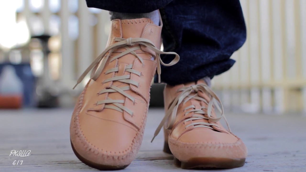 effektivt Tåre spejder Clarks Trigenic Flex Veg Tan Review and ON FEET.. - YouTube