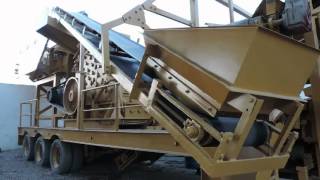 mobile impact crusher with screen hmv 1313