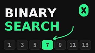 Binary Search Explained in 1 Minute | Python.