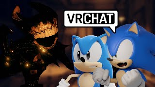 SONIC AND CLASSIC SONIC FIND JOEY DREW STUDIOES! BATIM ARC IN VR CHAT