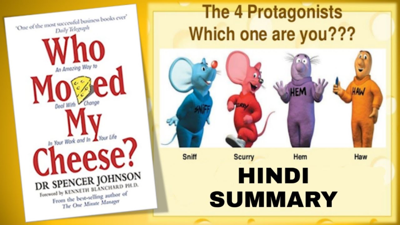 moved my cheese ? (HINDI) - book summary | story explained by will skill - YouTube