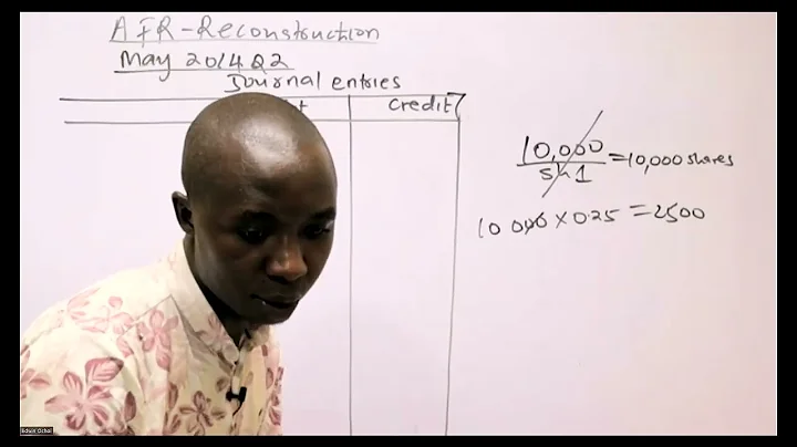 RECONSTRUCTION AND RE-ORGANIZATION OF CAPITAL STRUCTURE