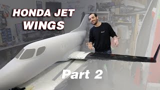 Building the HONDA JET RC Plane full composite, Part 2