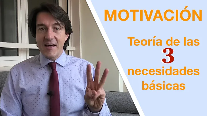 Motivacin. Teora de las tres necesidades bsicas de...