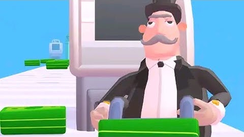 ATM RUSH 3D GAMEPLAY 🥰🤠😱 WALKTHROUGH | ALL LEVELS | ANDROID, IOS MOBILE #SHORTS GAMES NEW BIG UPDATE