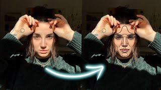 I Tried The Perfect Face Mask On Jodie Calussi Using Only Procreate