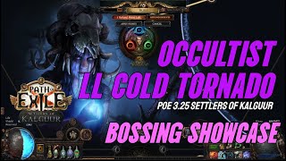 [POE 3.25] Low Life Cold Tornado Occultist - Bossing Showcase & Build Explanation