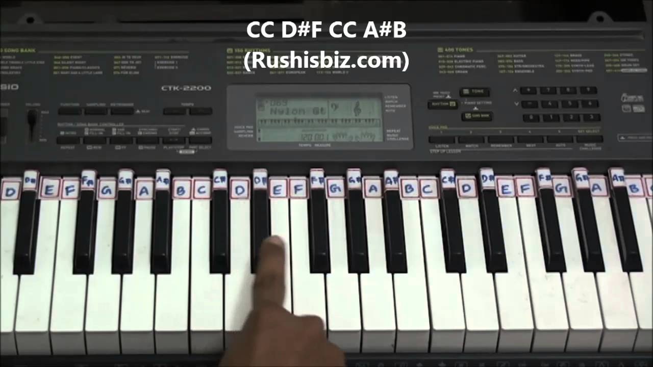 Mission Impossible Theme Piano Tutorials - Basic Version ...