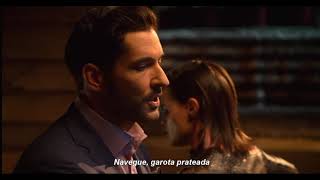 Video thumbnail of "Bridge Over Troubled Water - Intérpretes: Tom Ellis e Brianna Hildebrand (Legendado)"