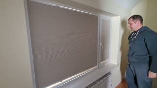 Double Pleated blinds