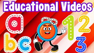 Kids Learning Videos | Alphabets And Numbers  | Learn ABC For Kids | Numbers For Kids 1 to 10 screenshot 1