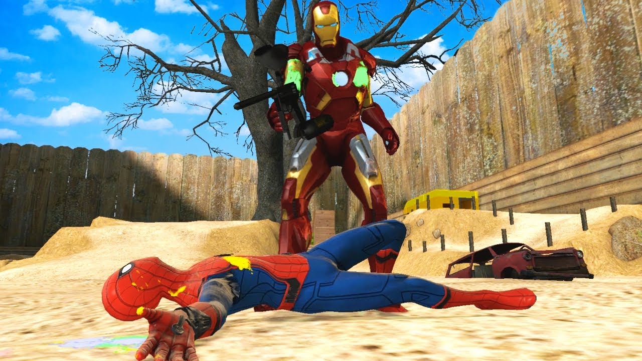 gmod rp rules SUPER HERO PAINTBALL BATTLE! - Garry's Mod Gameplay (Gmod Roleplay) - Multiplayer Challenge!