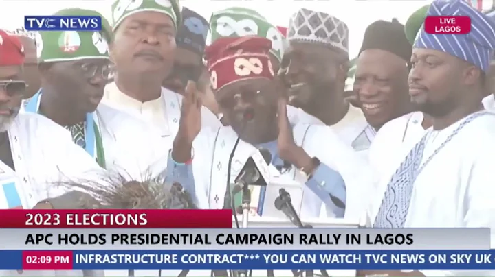 King Wasiu Ayinde Sang and Praised Tinubu at APC’s Rally in Lagos.