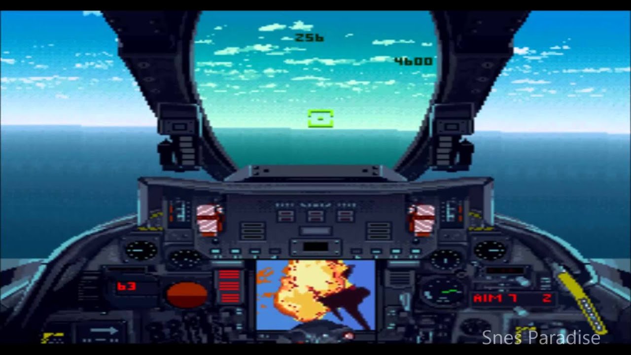 Snes Paradise: Review: Turn and Burn - No Fly Zone