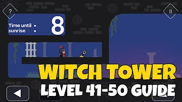 Tricky Castle WITCH TOWER Level 41 42 43 44 45 46 47 48 49 50 Walkthrough