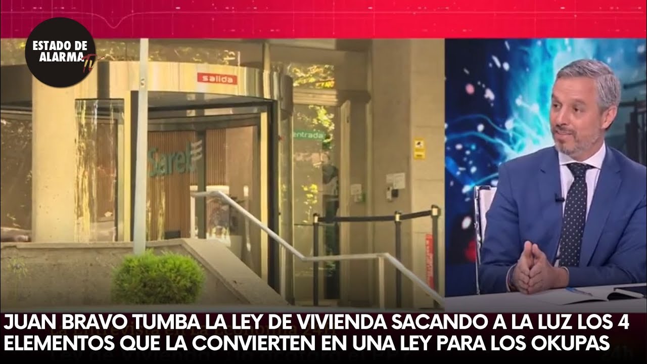 Juan BRAVO resume los 4 elementos que convierten la ley de VIVIENDA en ...