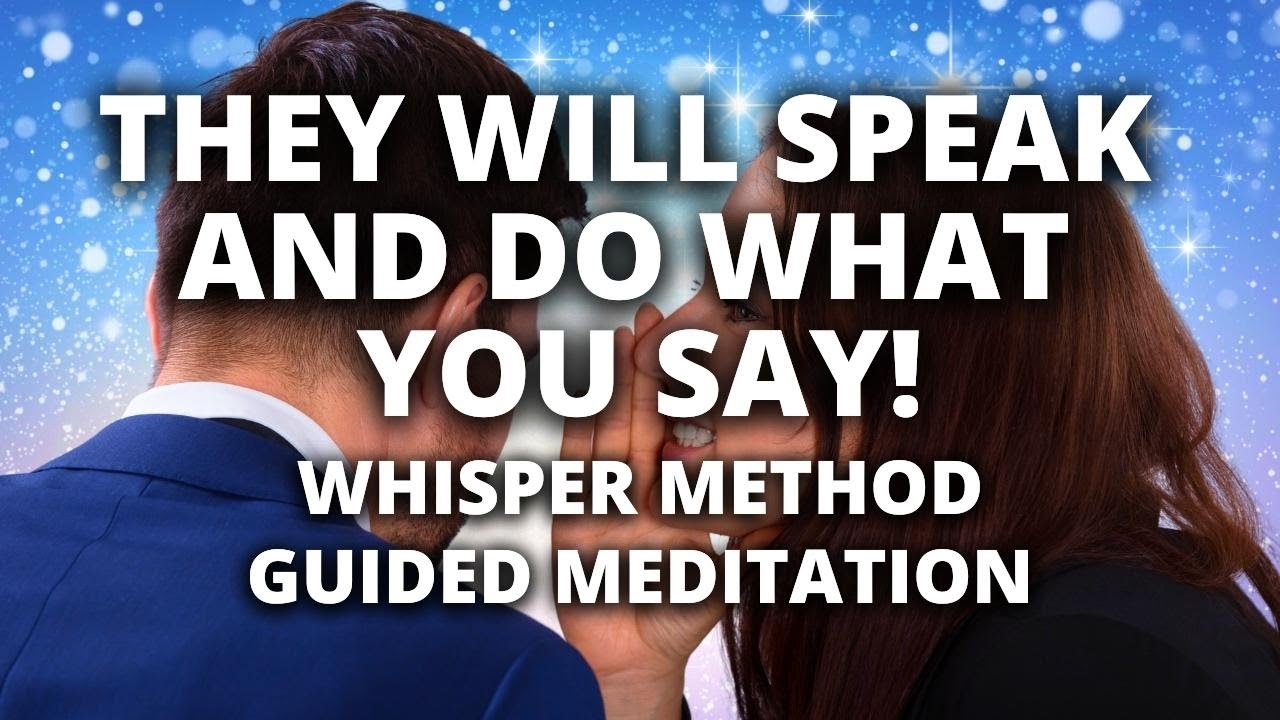 Manifest with the Whisper Method Guided Meditation Whisper Manifest with the Whisper Method Guided Meditation Whisper