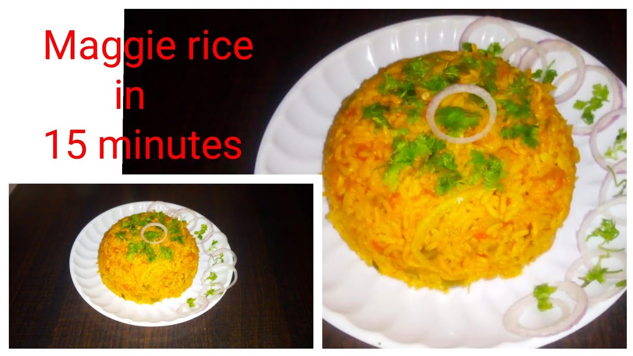 Meggi Rice |meggi fry rice || noodles rice || foodie's food|| Maggie fry rice ...