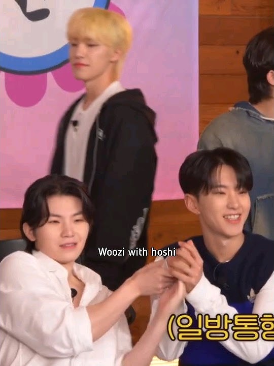 Woozi with hoshi💥💢vs with joshua💝☺#seventeen