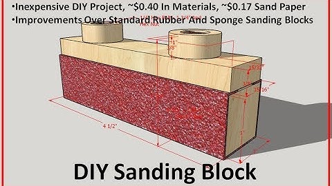 DIY Sanding Block