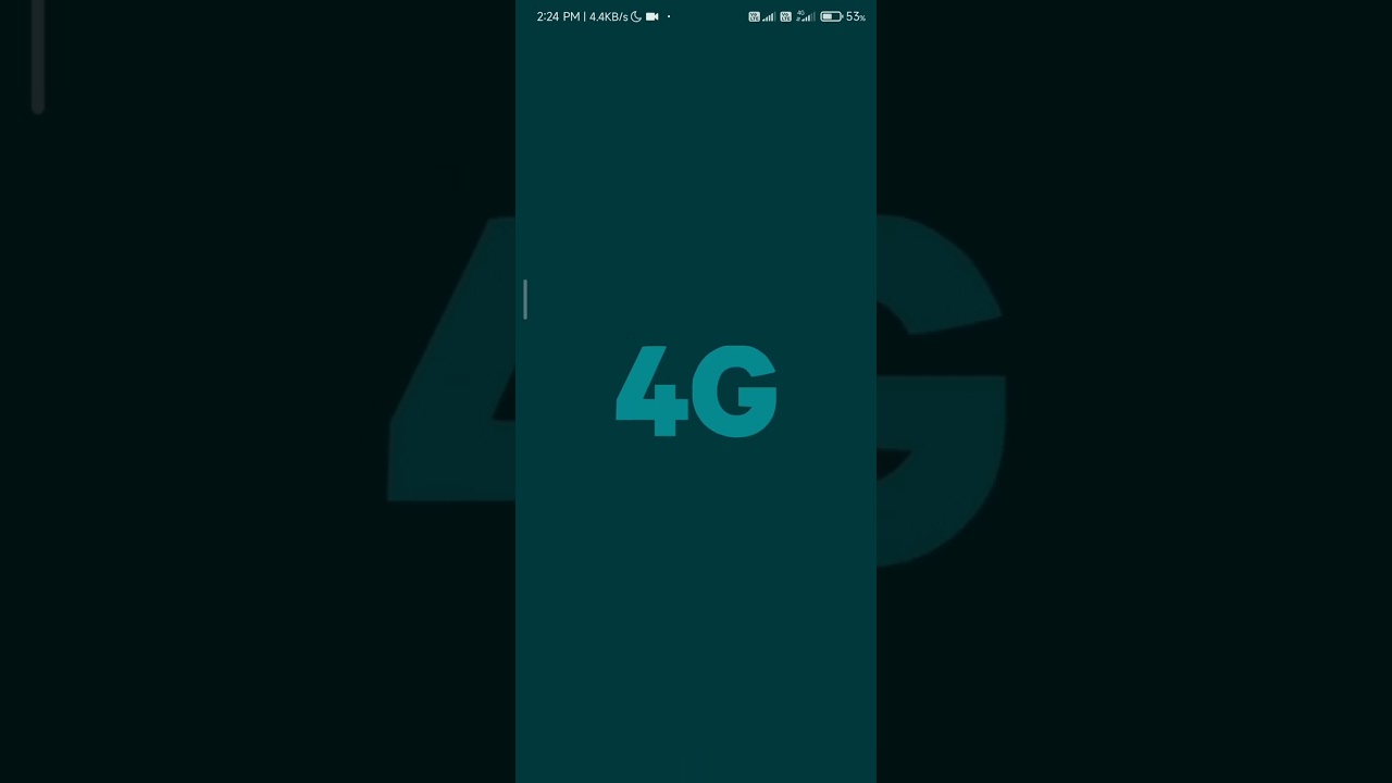 Internet tezligini oshirish. Barcha Android telefonlarda 4G LTE Only ni yoqish.