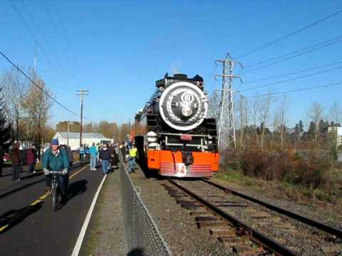 SP 4449 12-6-08 Holiday Express Train (Part 1)