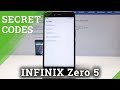 Secret Codes INFINIX Zero 5 - Testing Menu / Service Mode