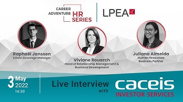 LPEA Career Adventure Webinar with Caceis