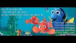 Finding Nemo Just Keep Swimming Clip - Nemo Channel