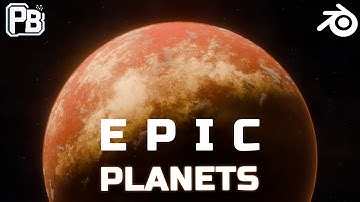 How to make a Procedural Planet in Blender!