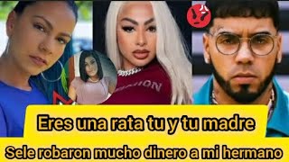 la hermana de anuel aa dala cara por el y revela que yailin y su madre wanda le robaron a anuel🤔⛔