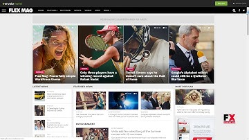 Flex Mag - Responsive WordPress News Theme      Dunstan Vinnie