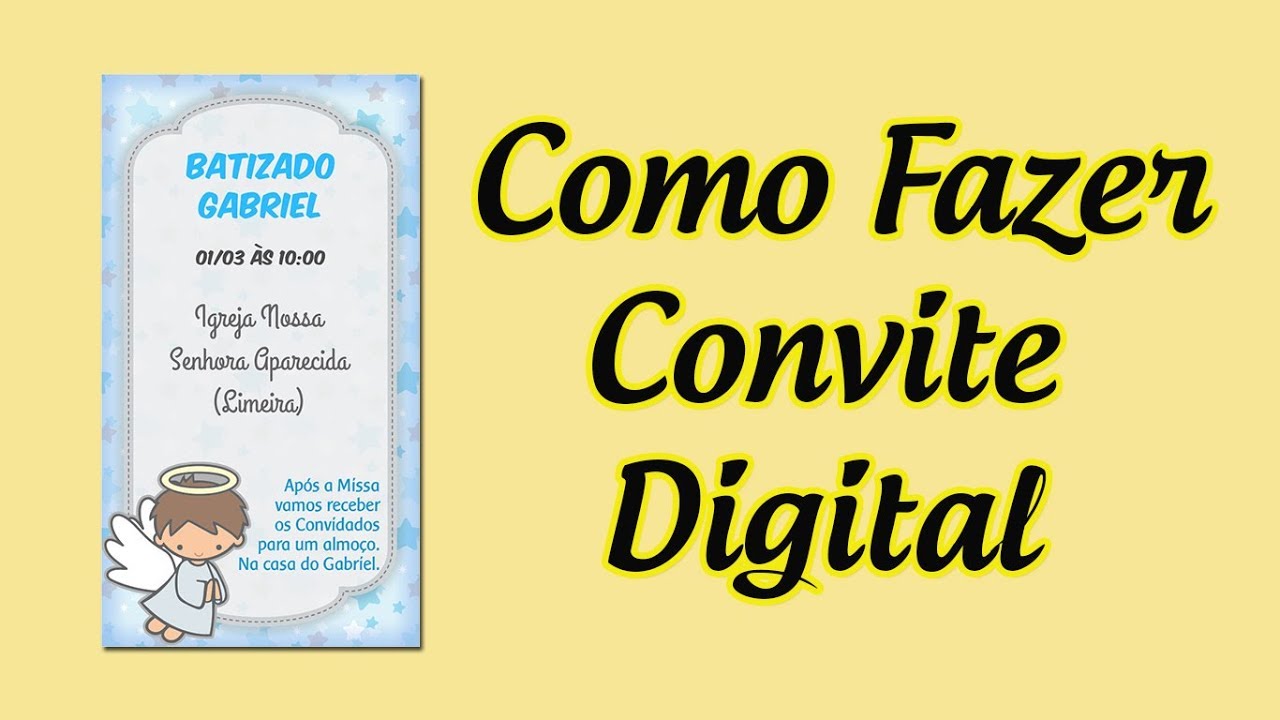 Featured image of post Convites De Batizado Digital P gina inicial brindes convite batizado gr tis para imprimir