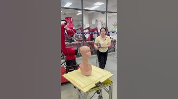 A no-coding spray painting robot.#industrial #robot #welding #spraying #stamping #machine