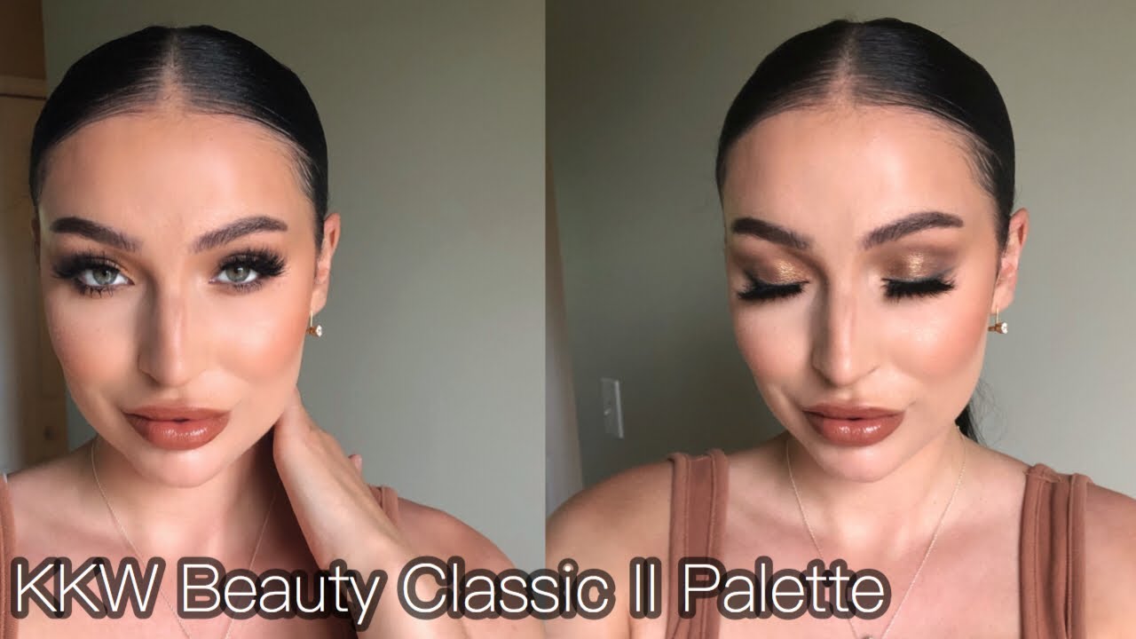 Golden Bronze Fall 2020 Makeup Tutorial: KKW Beauty Classic II Palette
