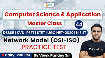 6:30 PM - REET, DSSSB, KVS, STET, UGC NET, NIELIT Exams | CS by Vivek Pandey | Practice Test