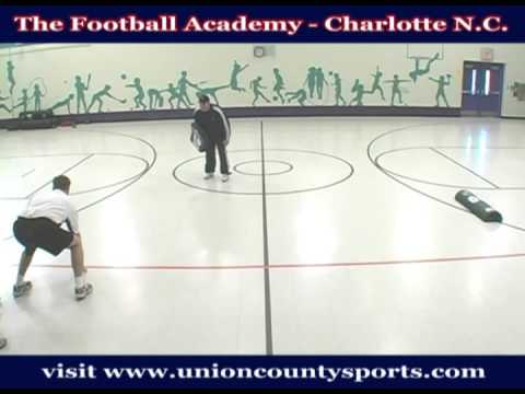 www.youthfootballhandbook.com - The Football Academy instructs youth athletes on Football Technique, Speed & Agility and physical conditioning ina year round program. For addition information please visit www.unioncountysports.com. In this video Coach Erik Saunders works through the steps for coaching the screen block.