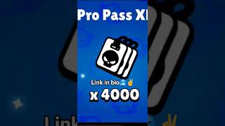 4000 Pro pass xp#viral #brawlstars #xp #propass