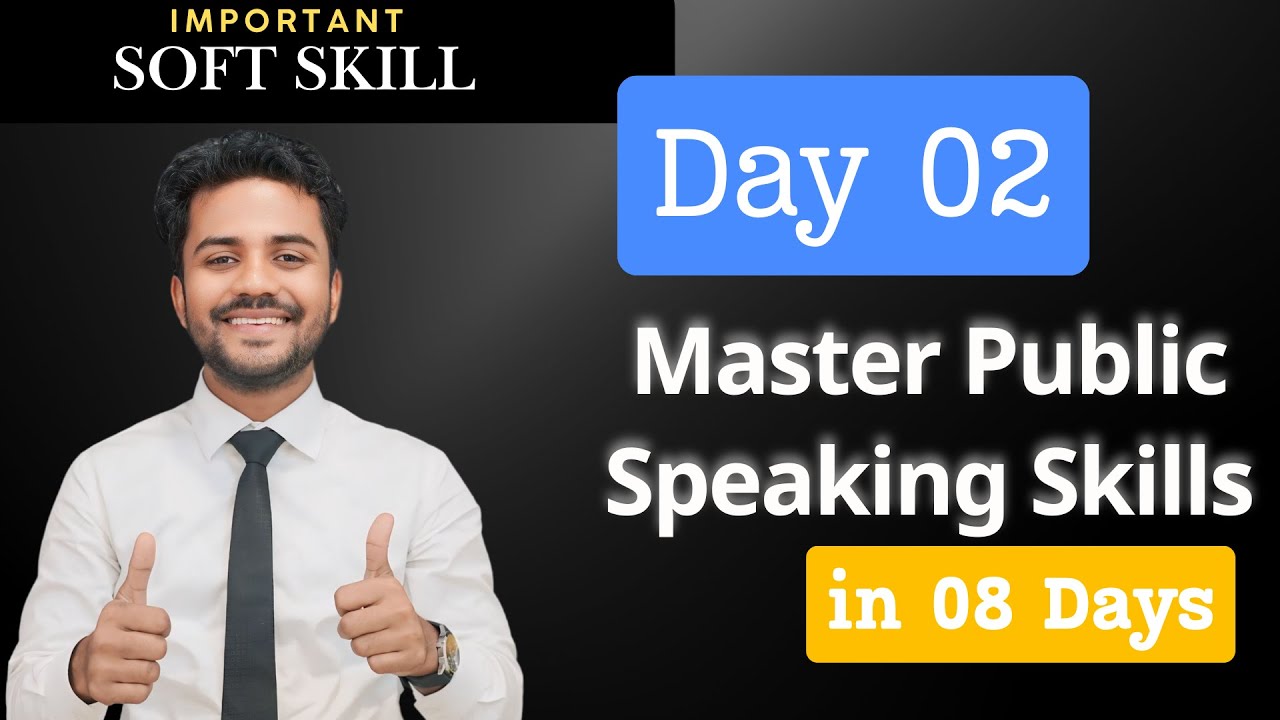 DAY 2- Master PUBLIC SPEAKING IN 8 DAYS | How to know your Audience ...