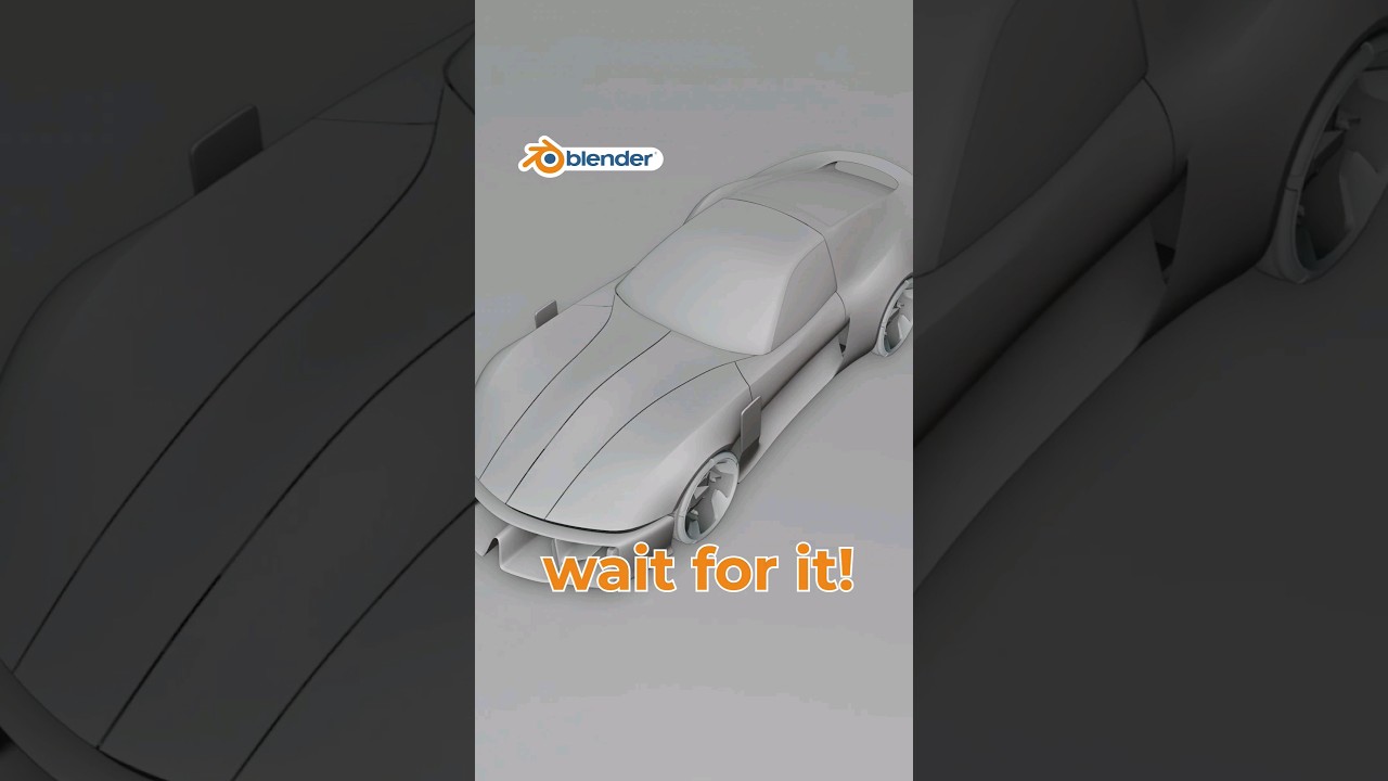 Blender 3D Car Mastery - Bonus Model 🔥