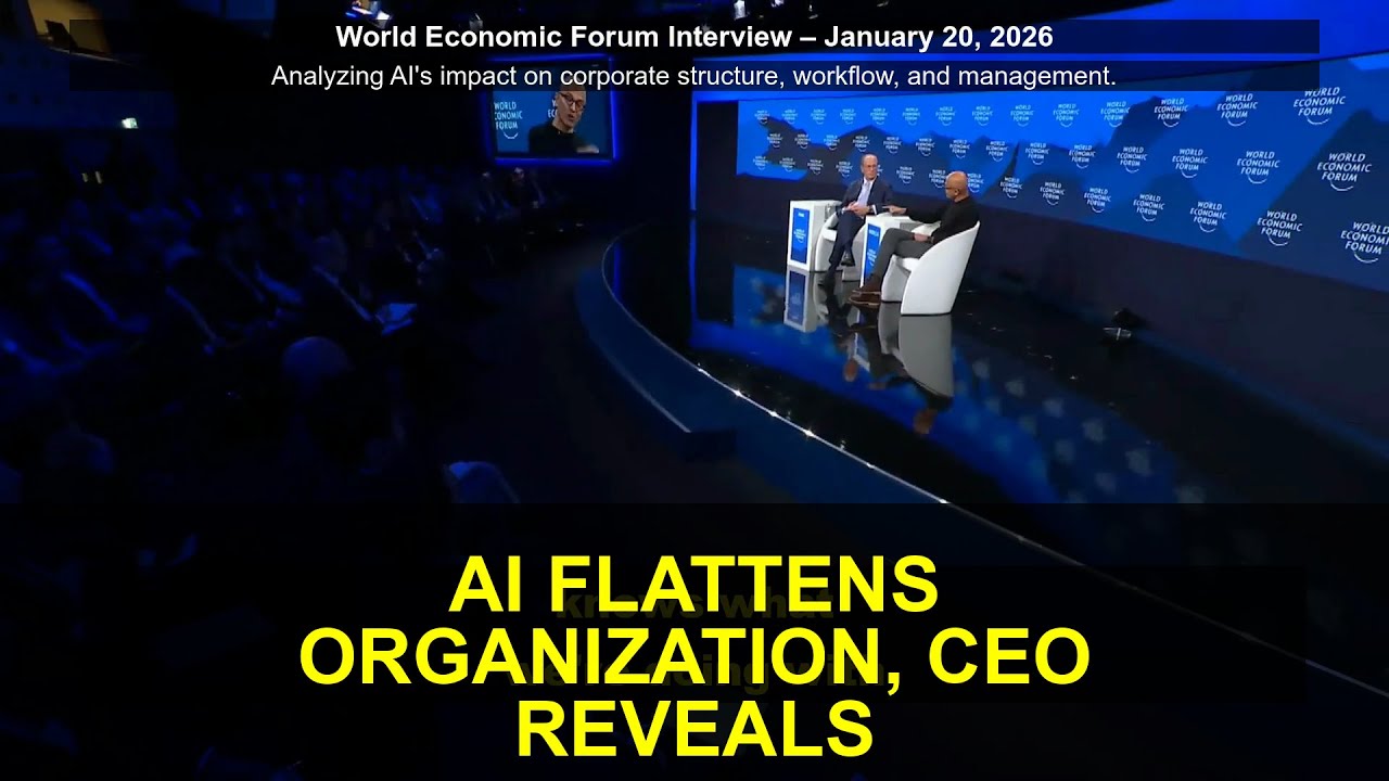 Organizational Change in the AI Era: Microsoft CEO Reveals How Copilot Flattens